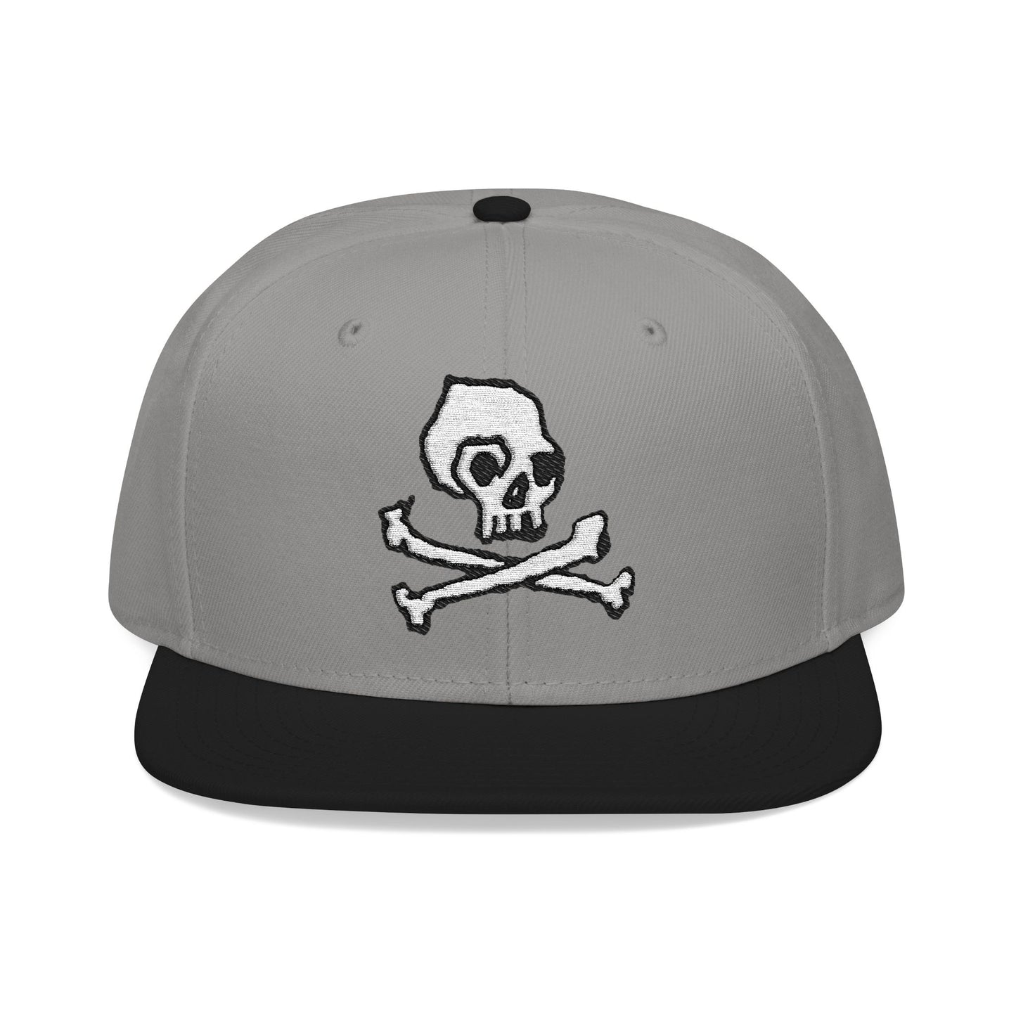 SKULL & CROSSBONES // Snapback Hat