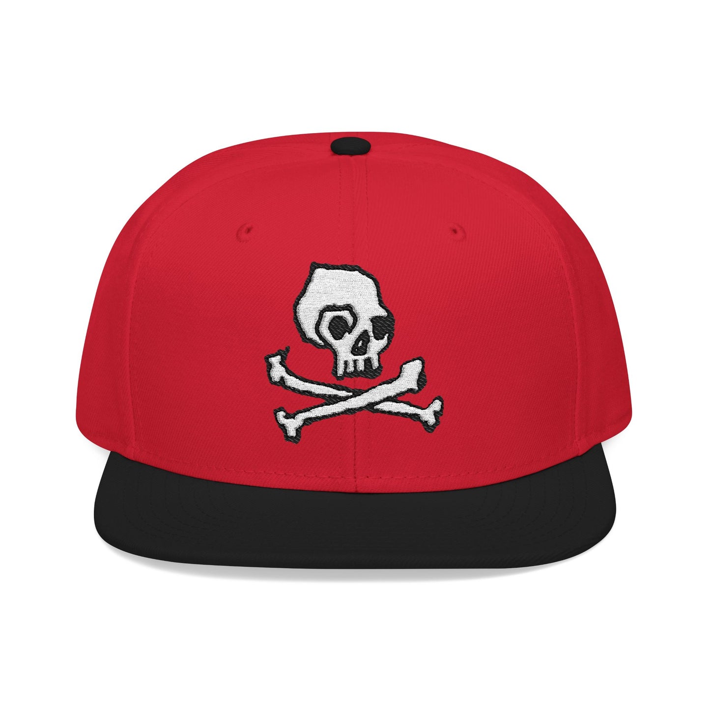 SKULL & CROSSBONES // Snapback Hat