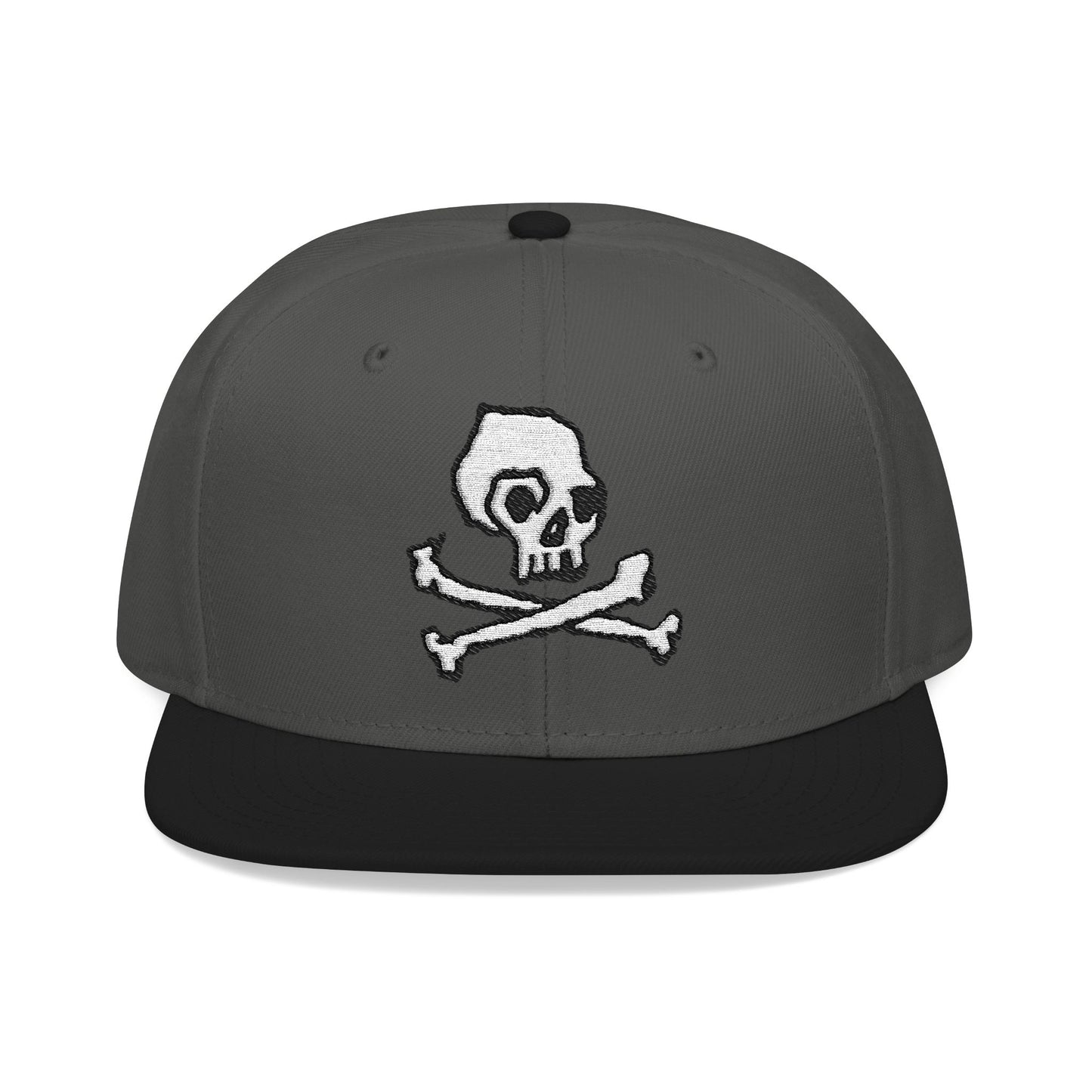 SKULL & CROSSBONES // Snapback Hat