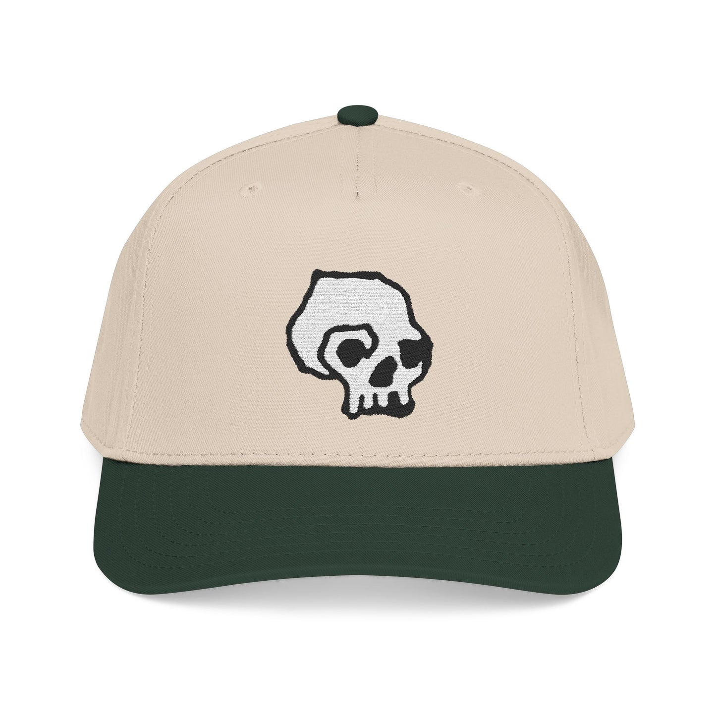 SKULL // Mid Profile Baseball Cap
