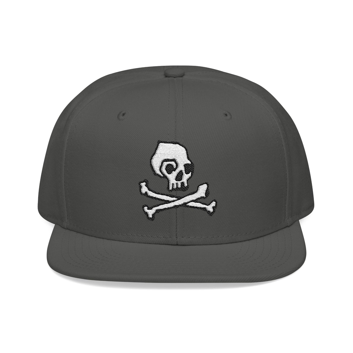 SKULL & CROSSBONES // Snapback Hat
