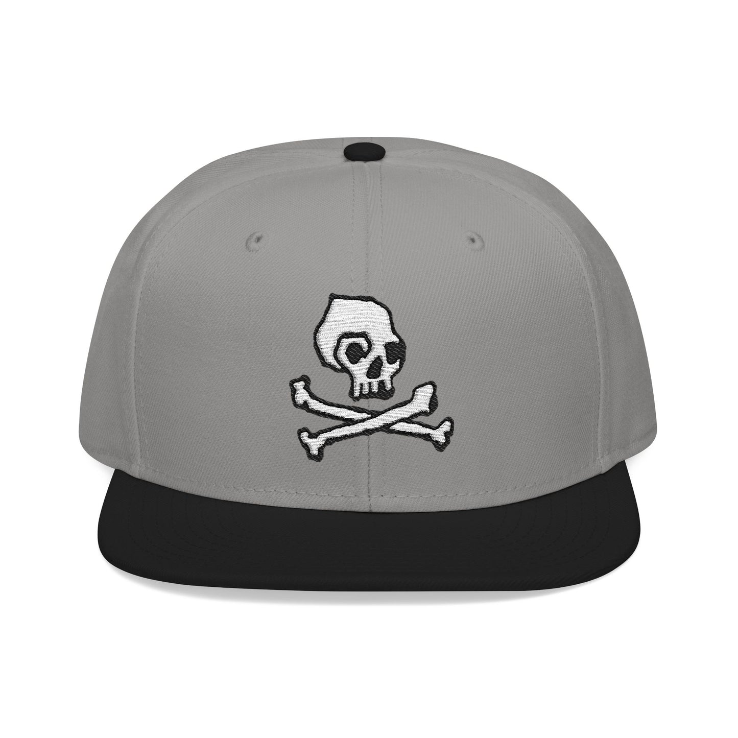 SKULL & CROSSBONES // Snapback Hat