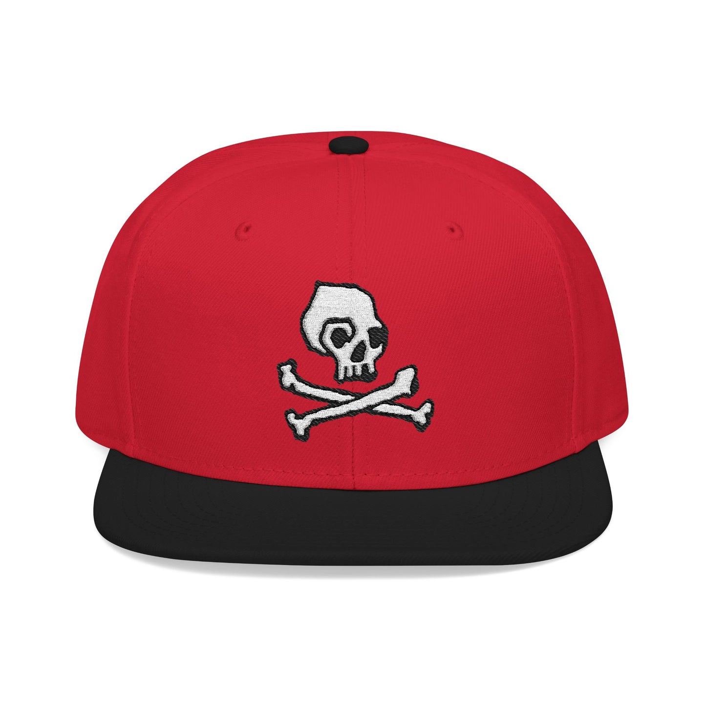 SKULL & CROSSBONES // Snapback Hat