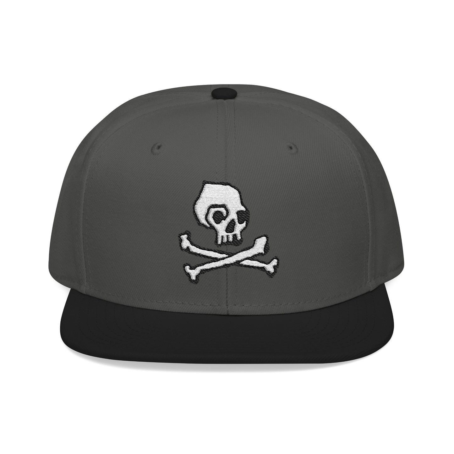 SKULL & CROSSBONES // Snapback Hat