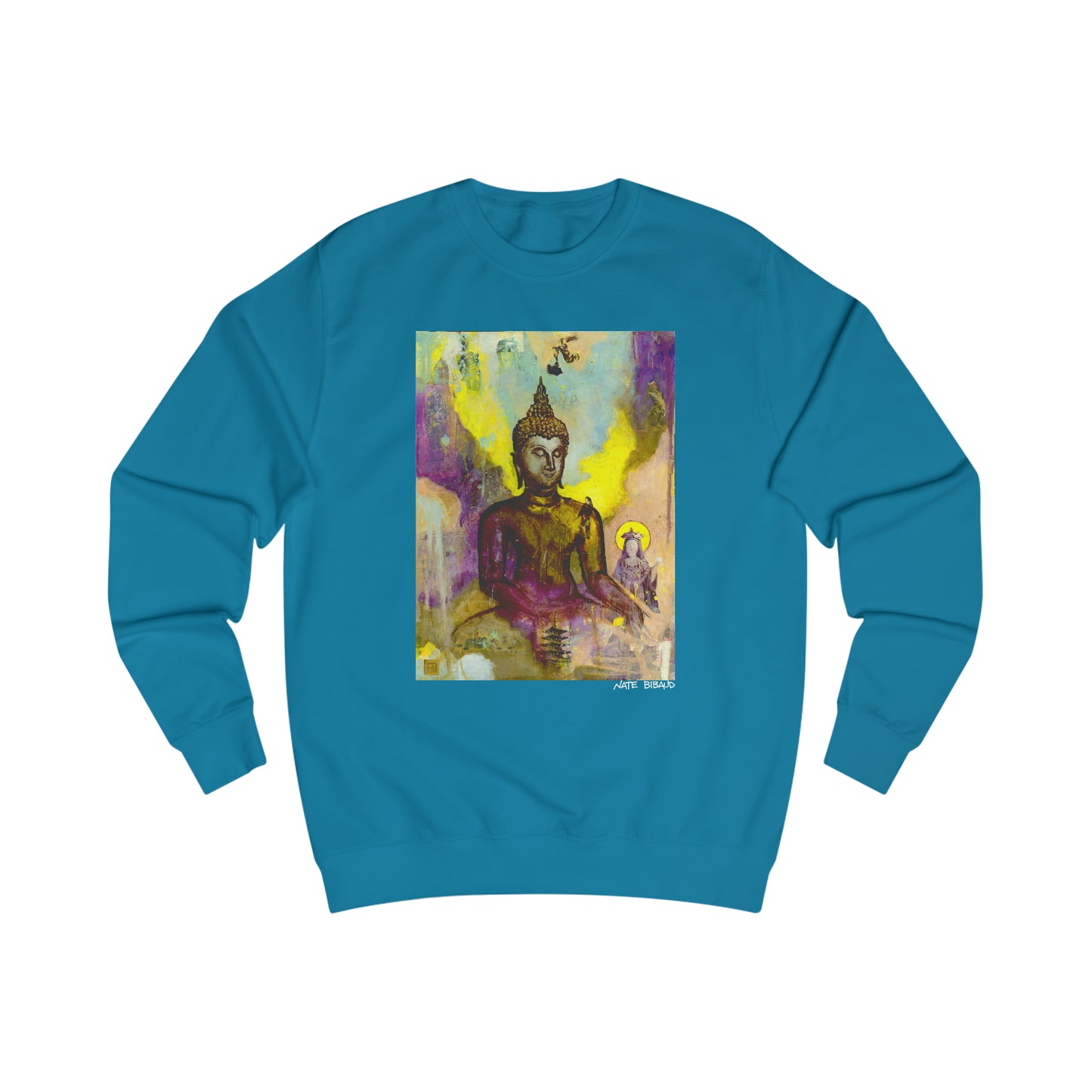 BUDDHA VIBES // Crrewneck Sweatshirt