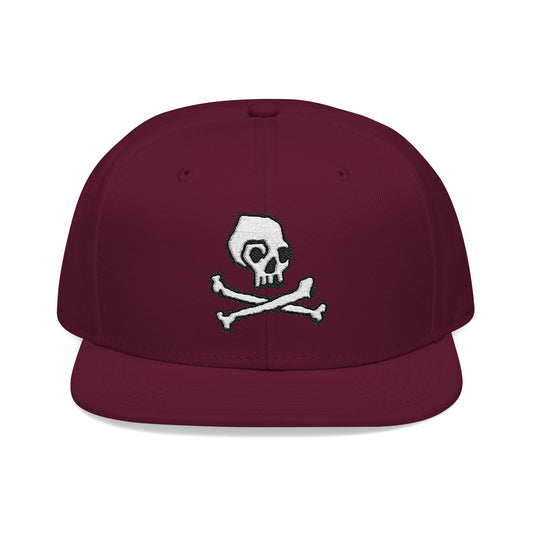SKULL & CROSSBONES // Snapback Hat