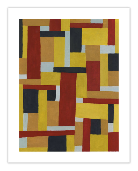 BLQ 02 // Gouache on Paper - 11”x14” *ORIGINAL PAINTING*