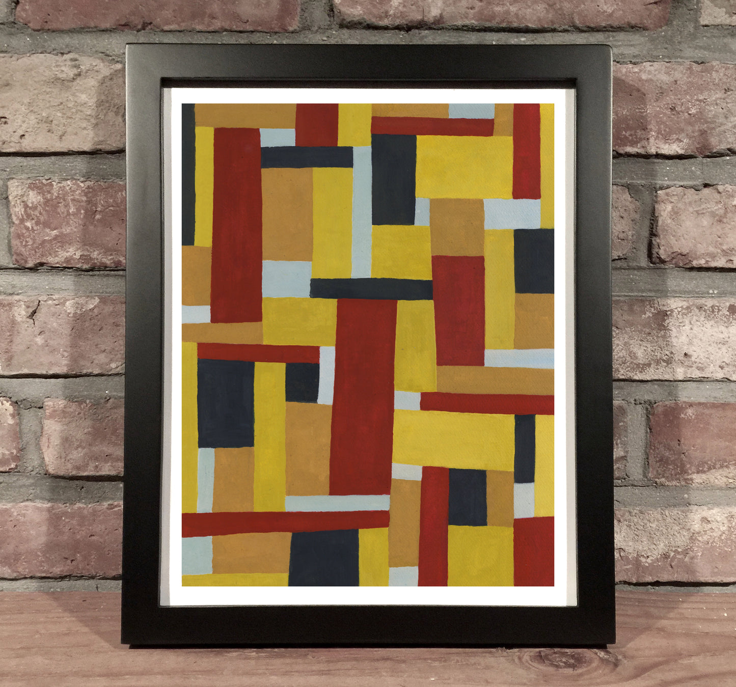 BLQ 02 // Gouache on Paper - 11”x14” *ORIGINAL PAINTING*