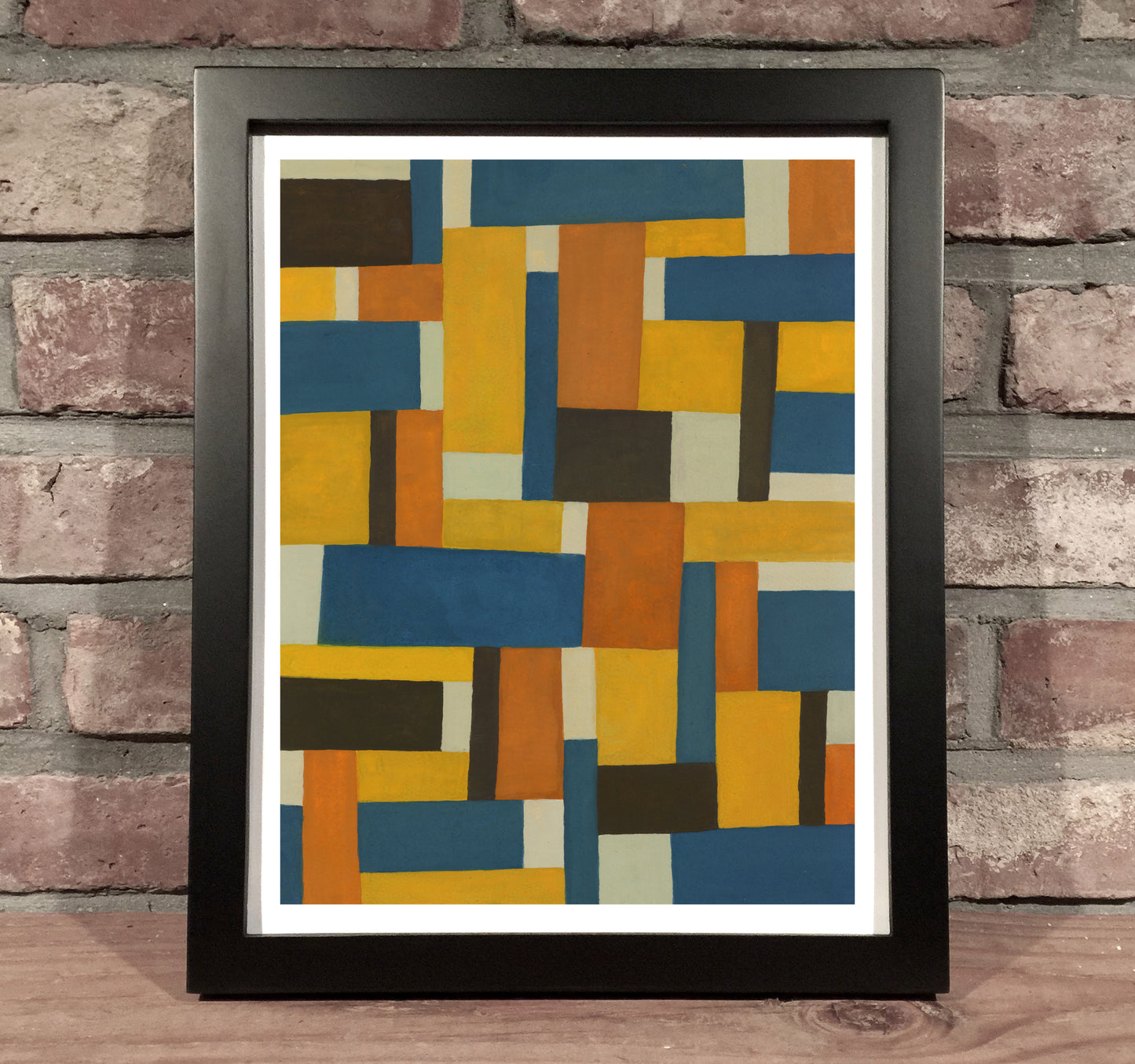 BLQ 04 // Gouache on Paper - 11”x14” *ORIGINAL PAINTING*