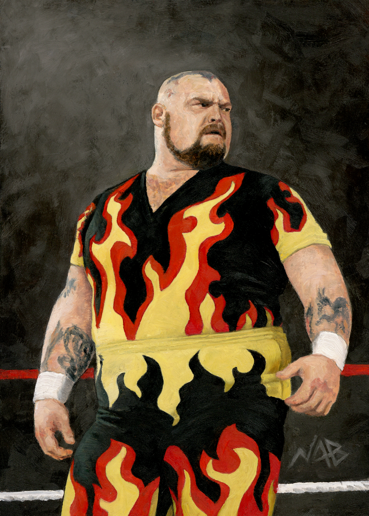 BAM BAM BIGELOW // Oil Painting