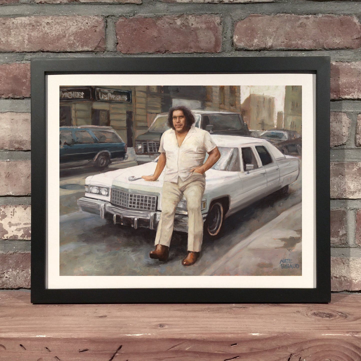 ANDRE THE GIANT // Oil Painting