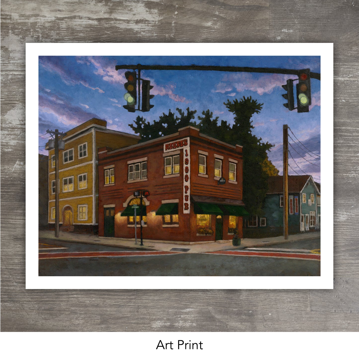 REESE'S 1900 PUB // Oil Painting
