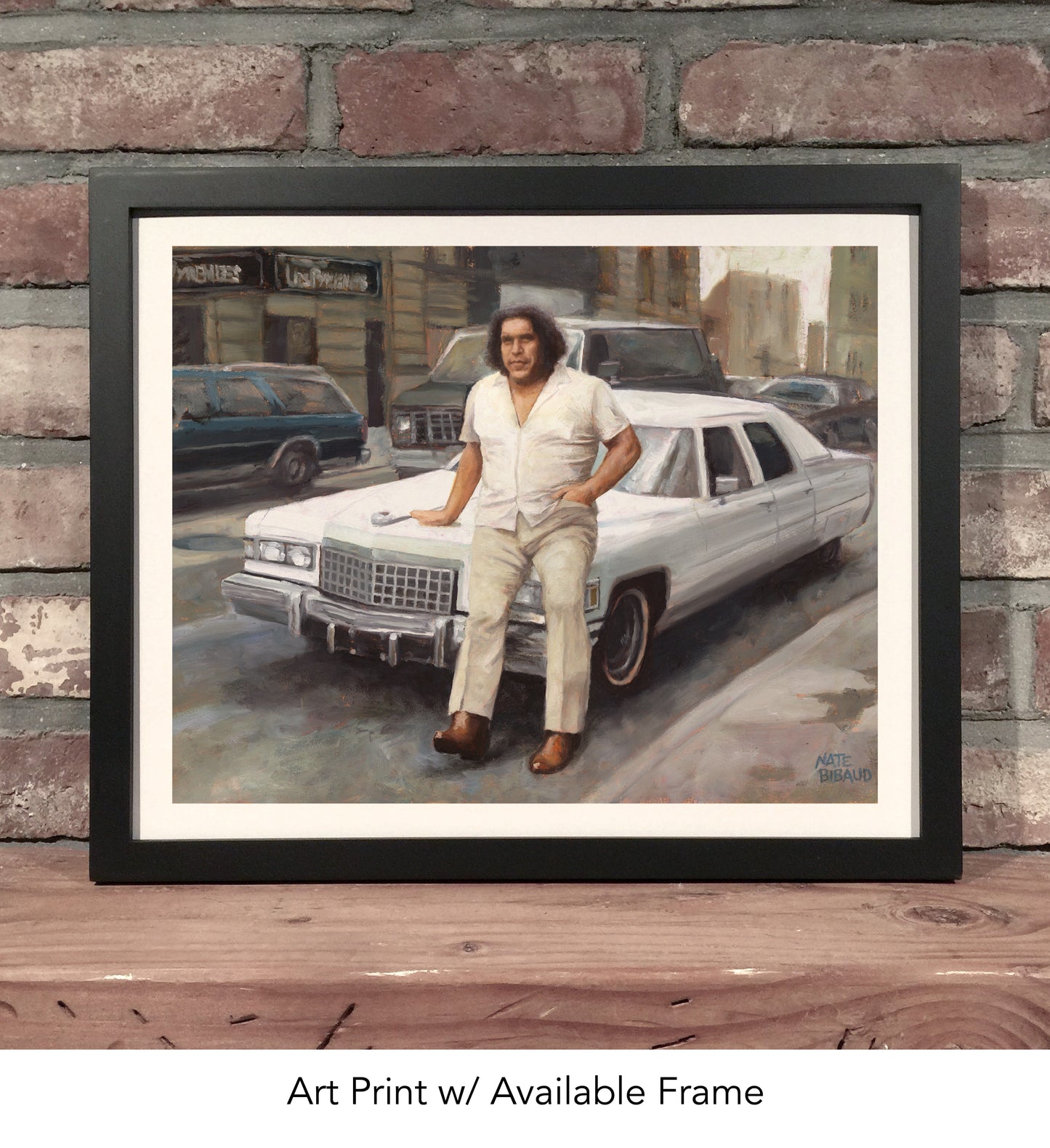 ANDRE THE GIANT // Oil Painting