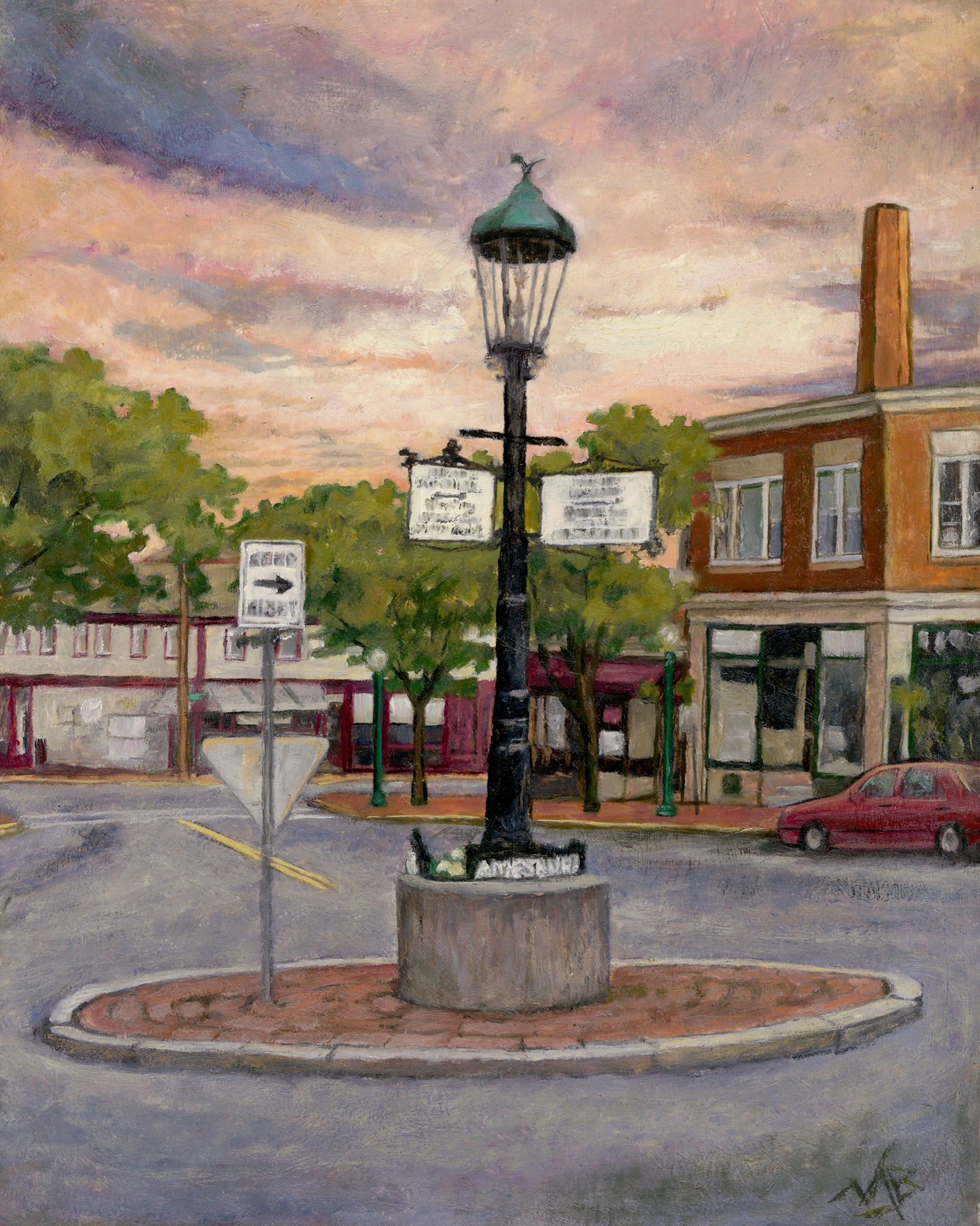 AMESBURY MA // Oil Painting