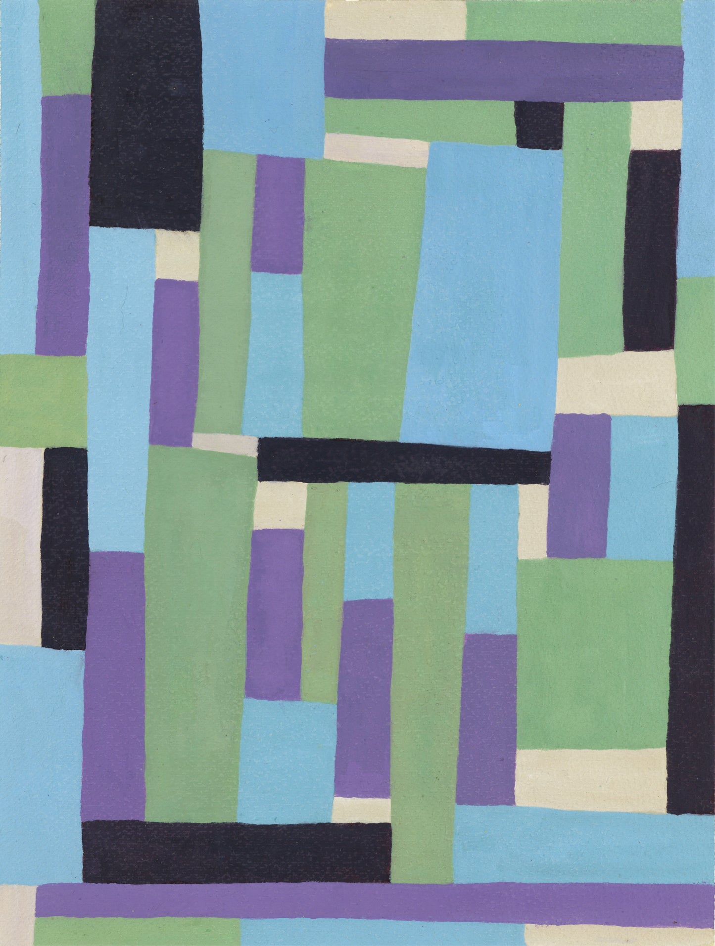 BLQ 01 // Gouache Painting