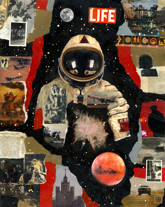 SOYUZ // Mixed Media Painting