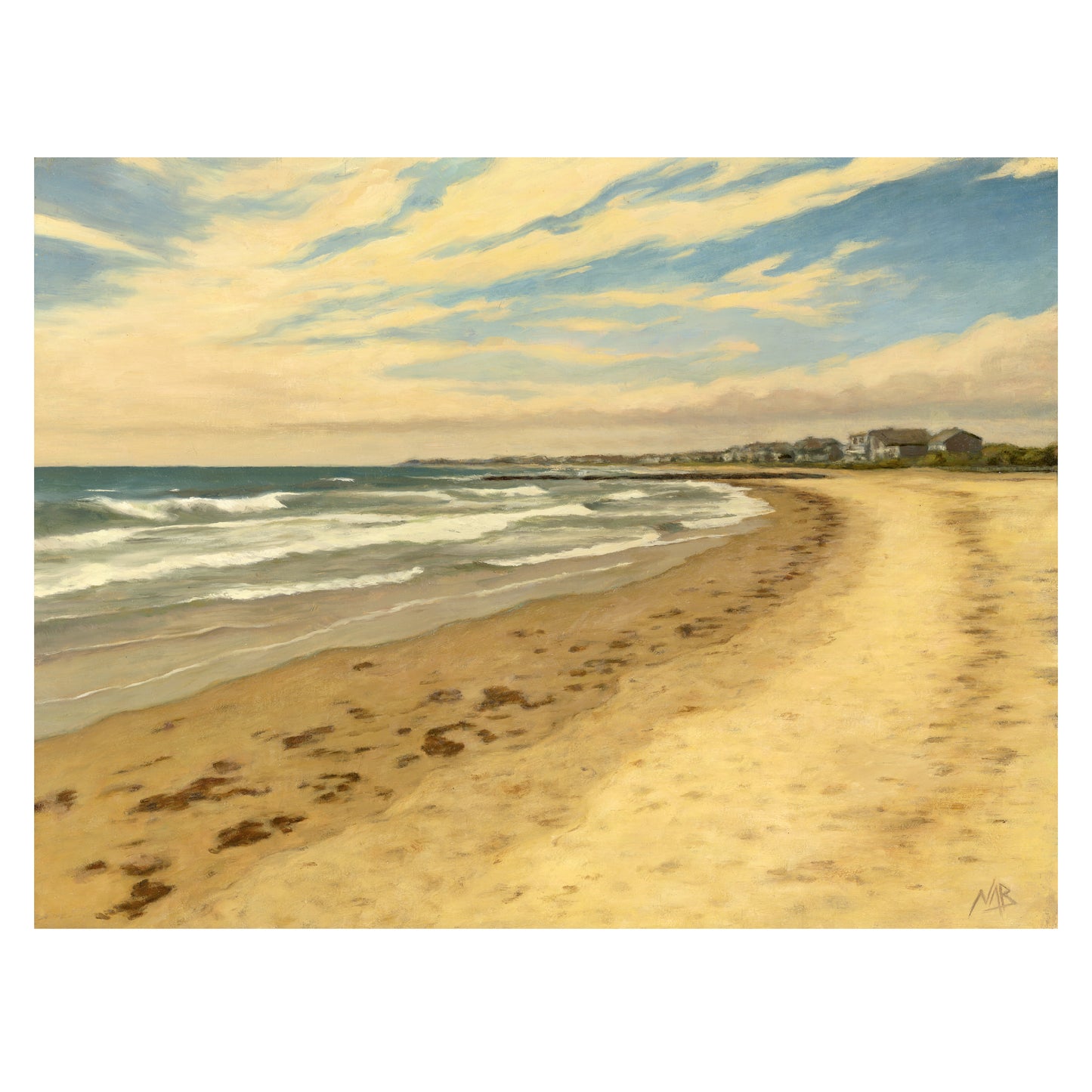 RYE BEACH, NH // Oil Painting