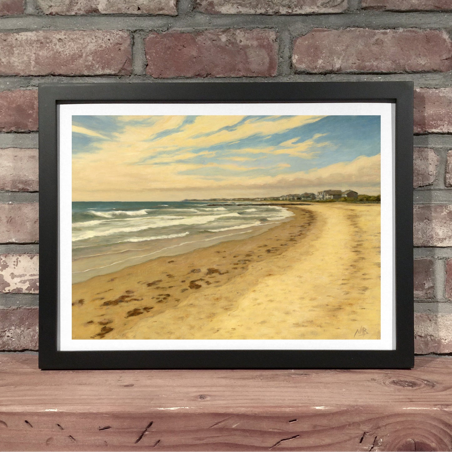 RYE BEACH, NH // Oil Painting