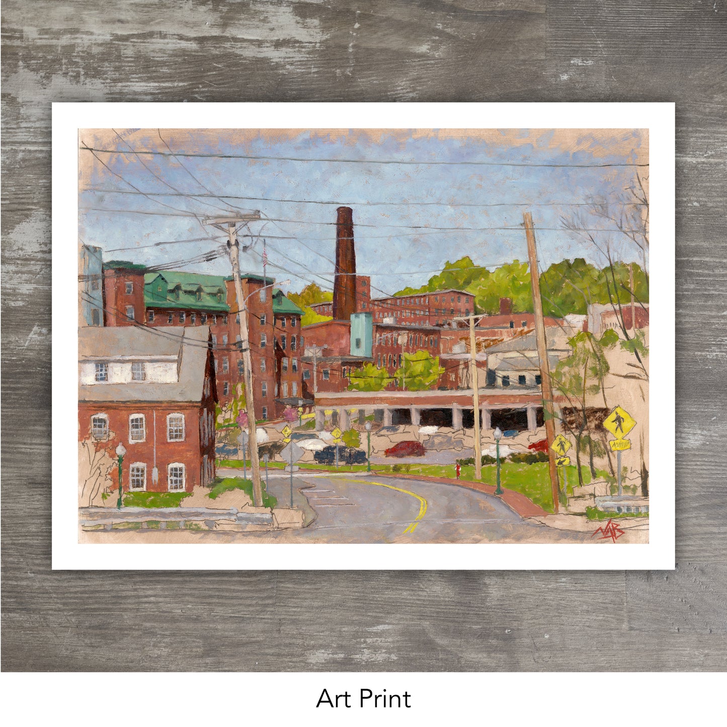 AMESBURY MA // Oil Painting