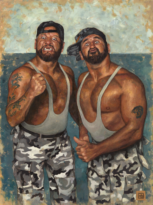 THE BUSHWACKERS // Oil Painting