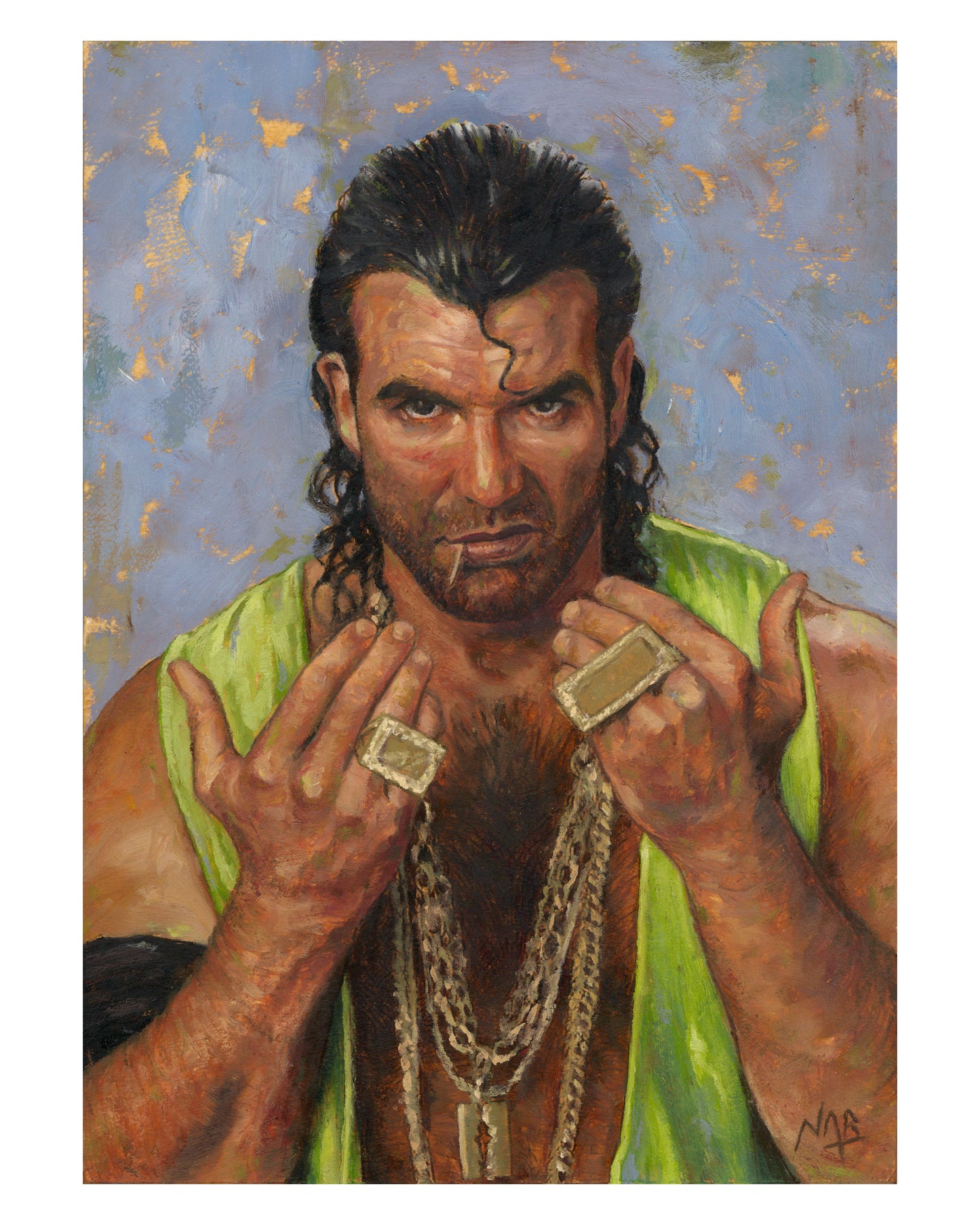 RAZOR RAMON // Oil Painting