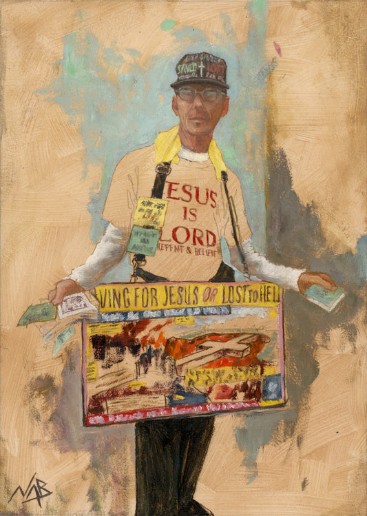 JESUS IS LORD // Oil Painting