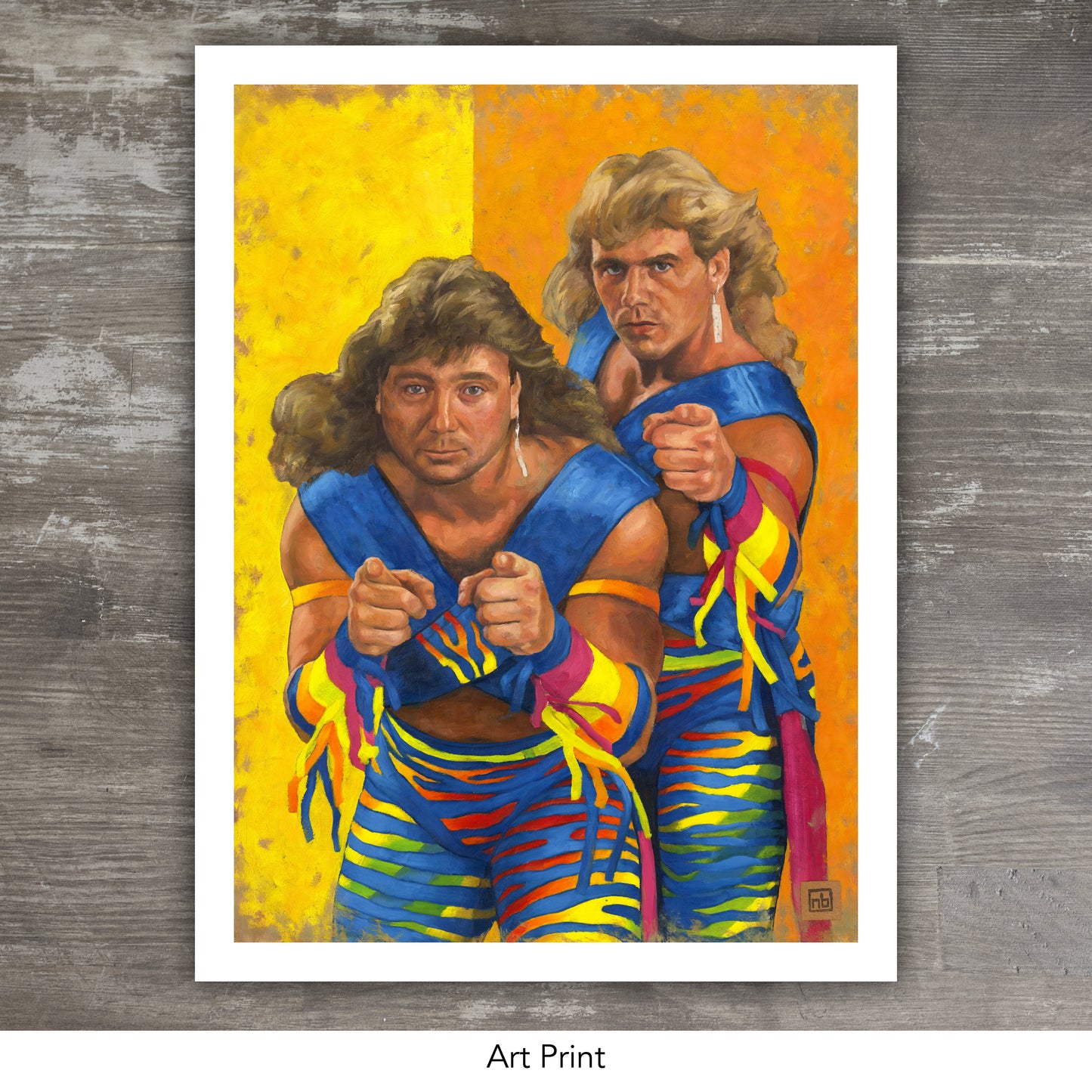 THE ROCKERS // Oil Painting