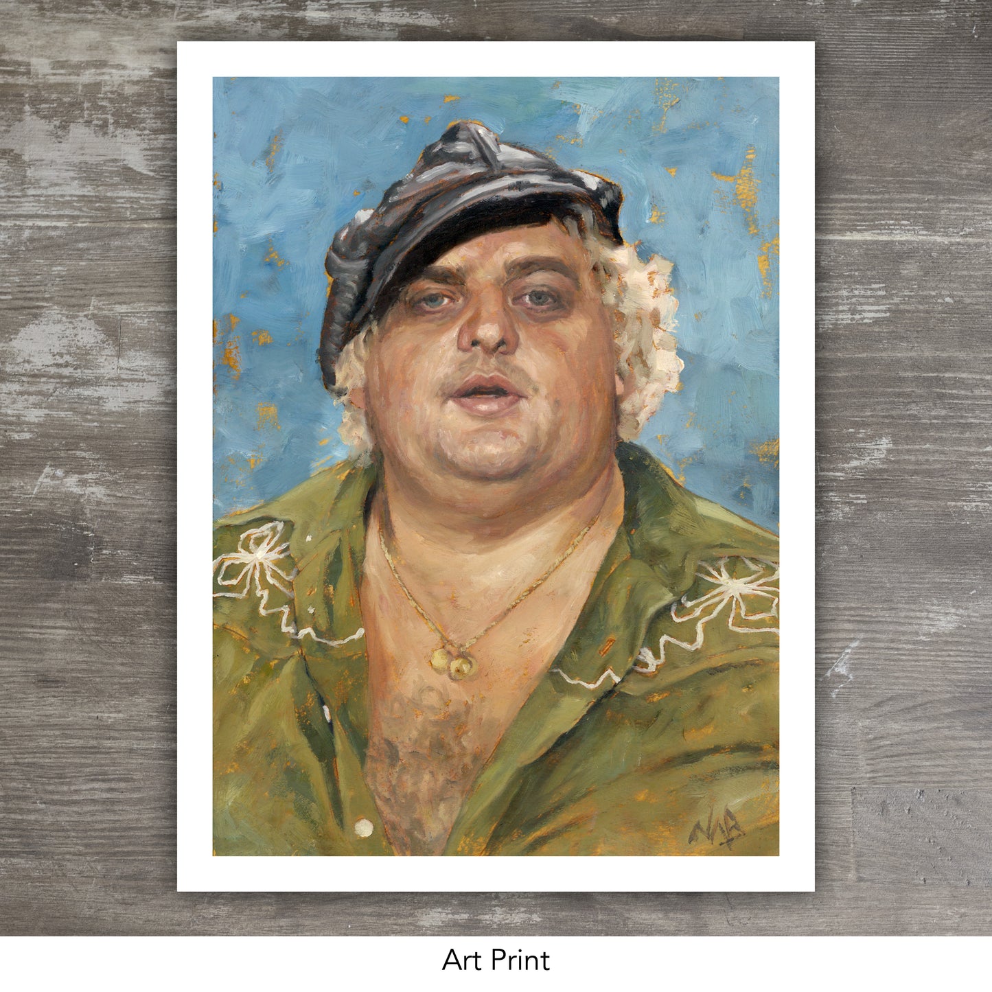 DUSTY RHODES // Oil Painting