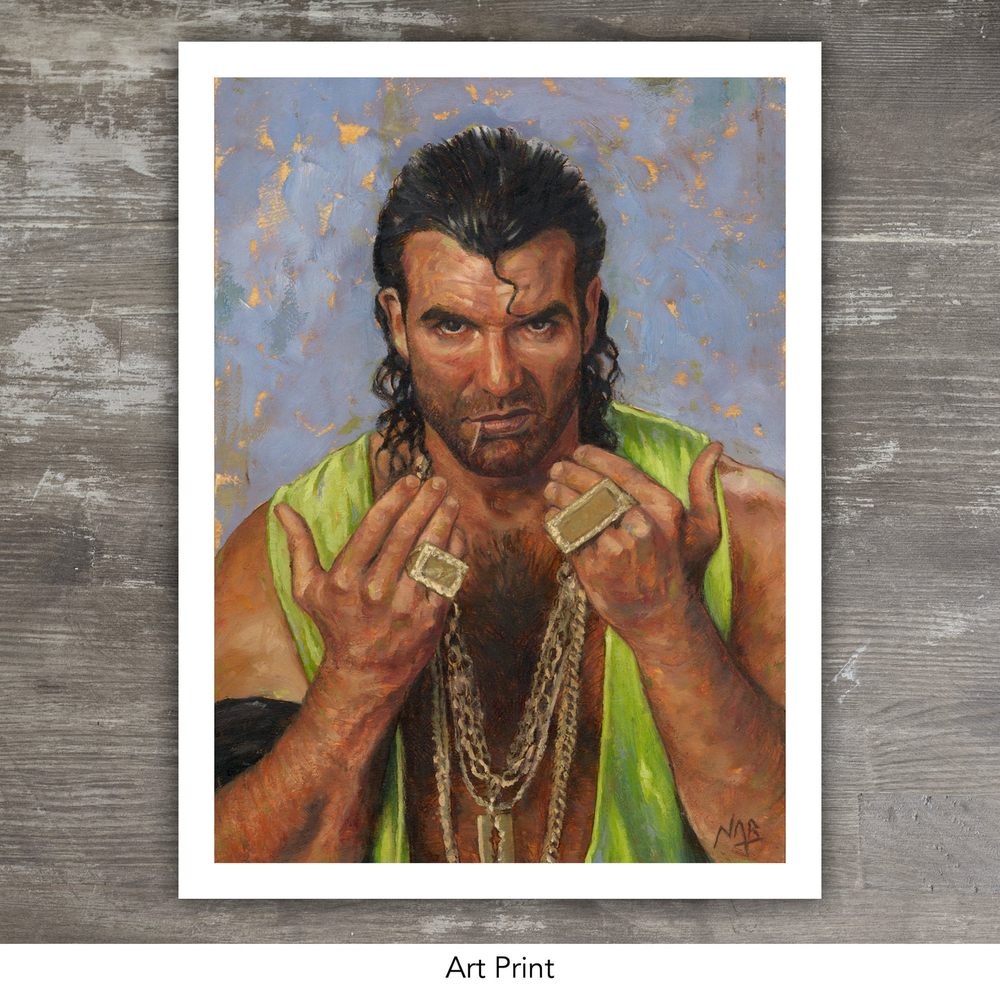 RAZOR RAMON // Oil Painting