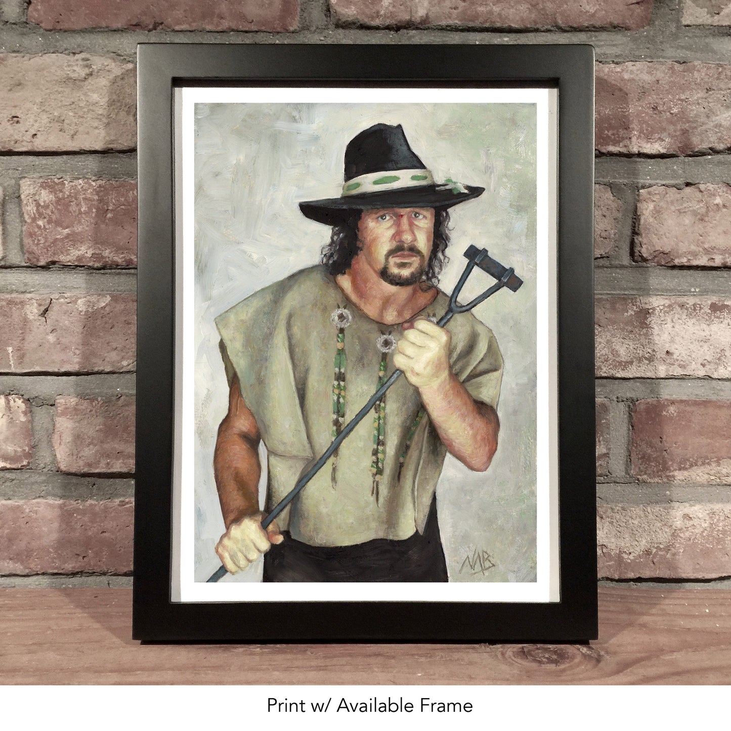 TERRY FUNK // Oil Painting