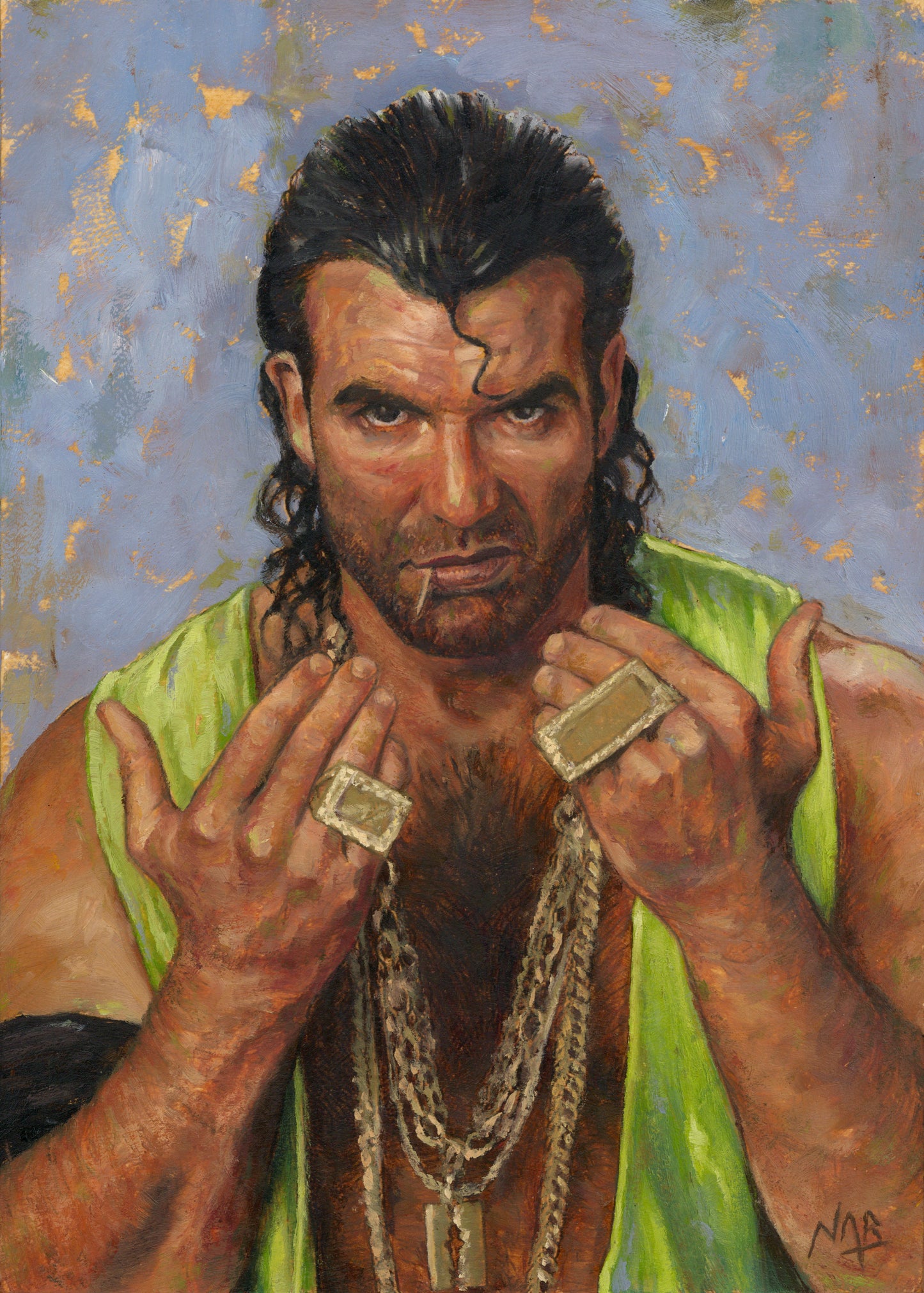RAZOR RAMON // Oil Painting