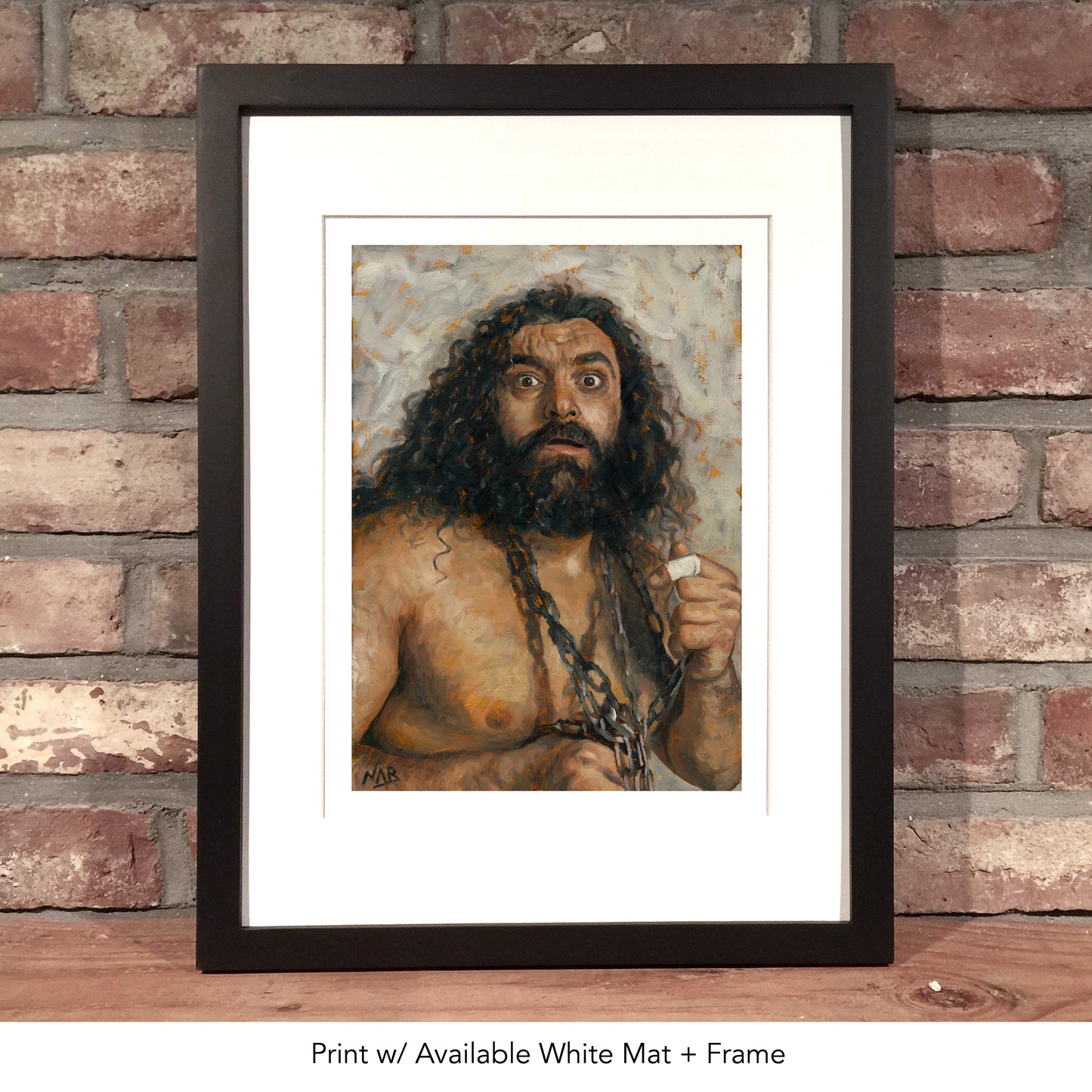 BRUISER BRODY // Oil Painting