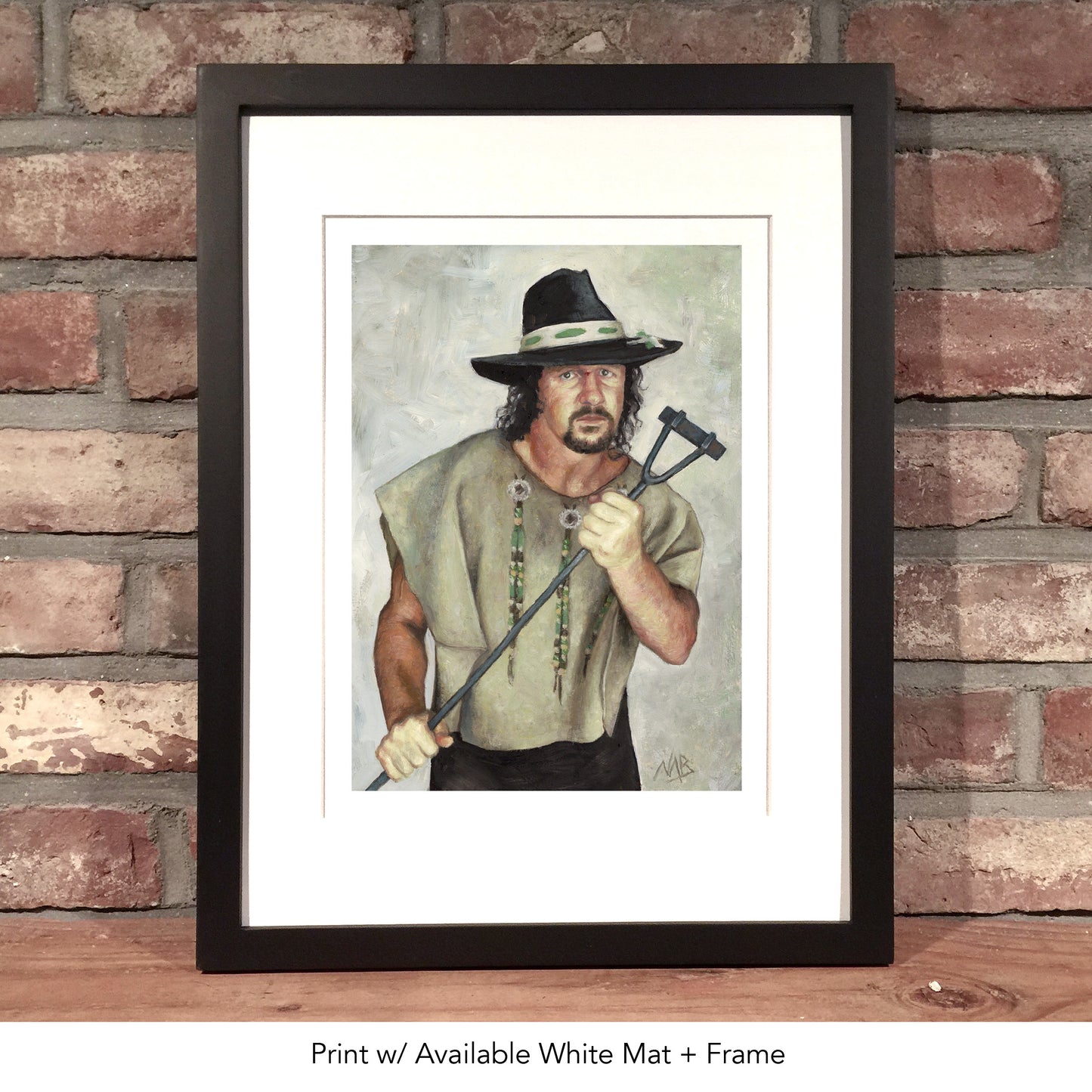 TERRY FUNK // Oil Painting