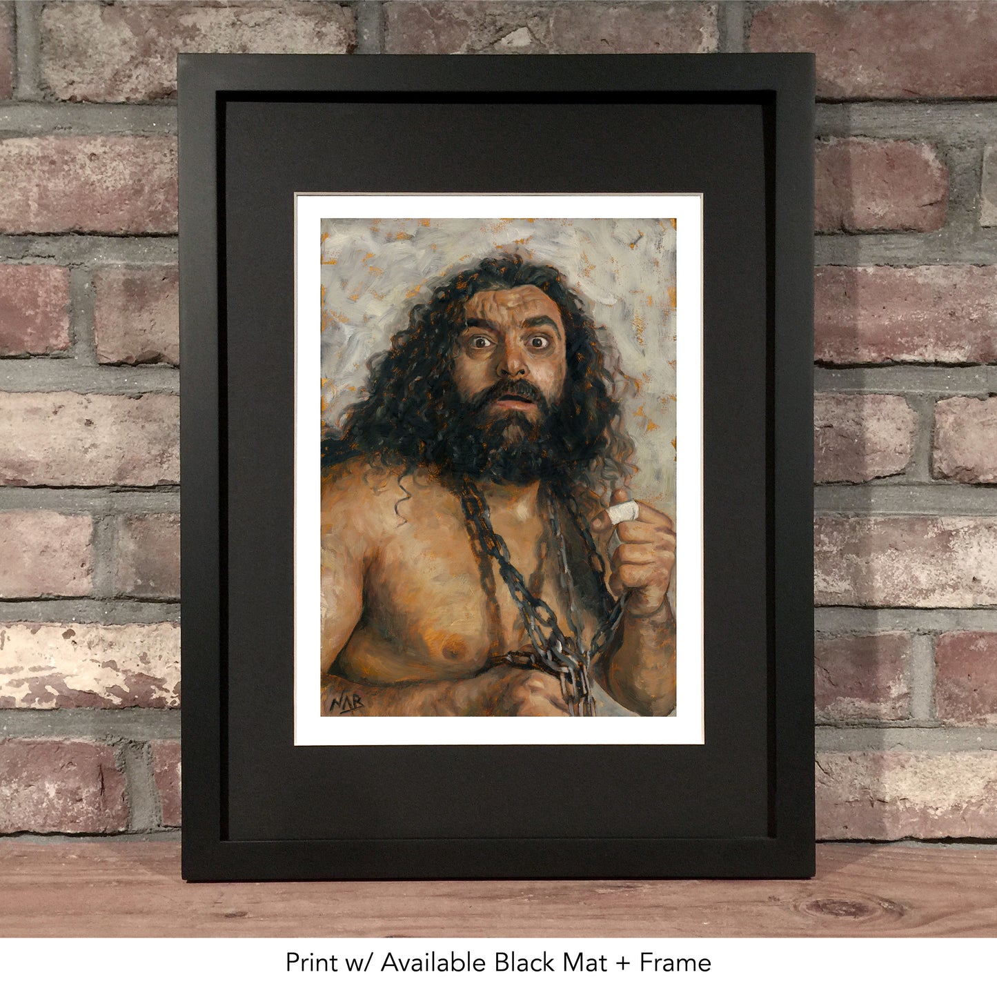 BRUISER BRODY // Oil Painting