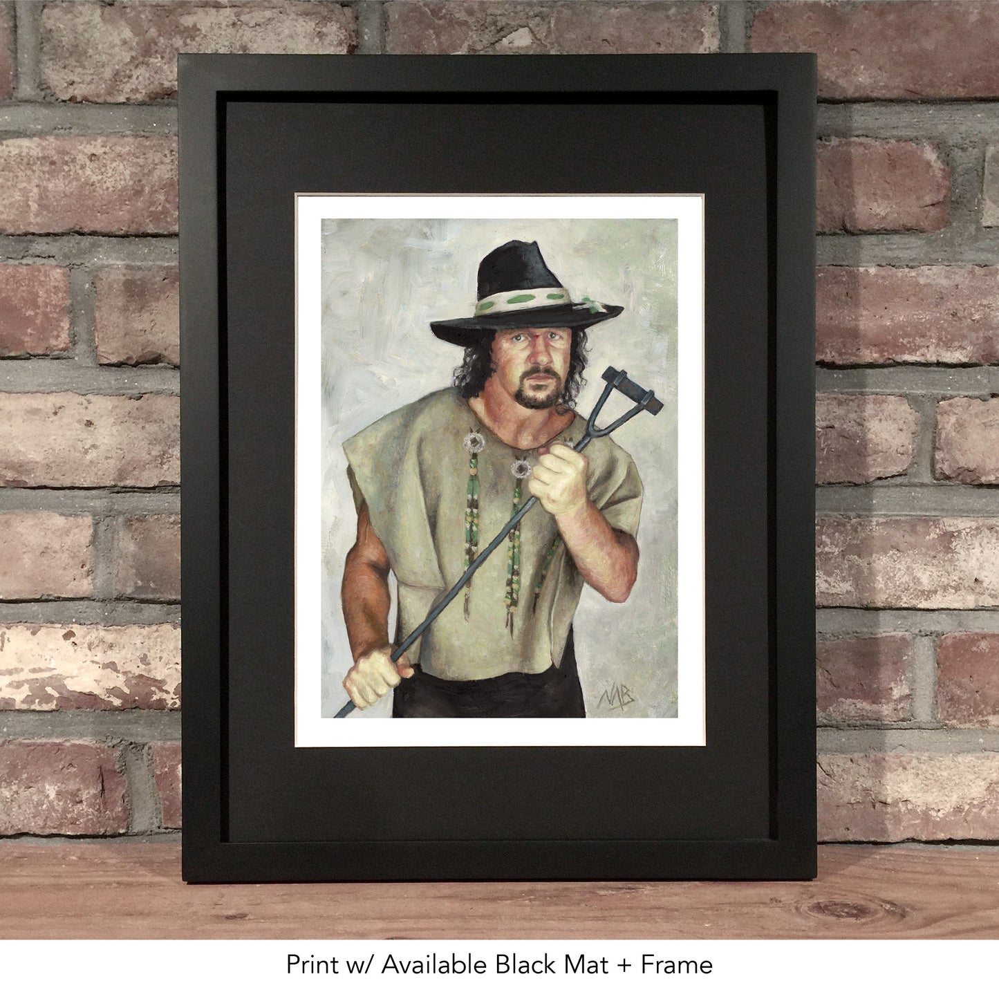 TERRY FUNK // Oil Painting