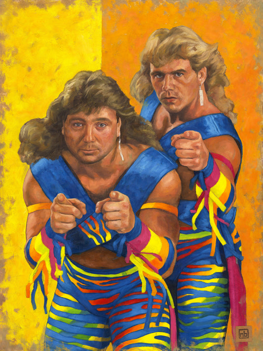 THE ROCKERS // Oil Painting