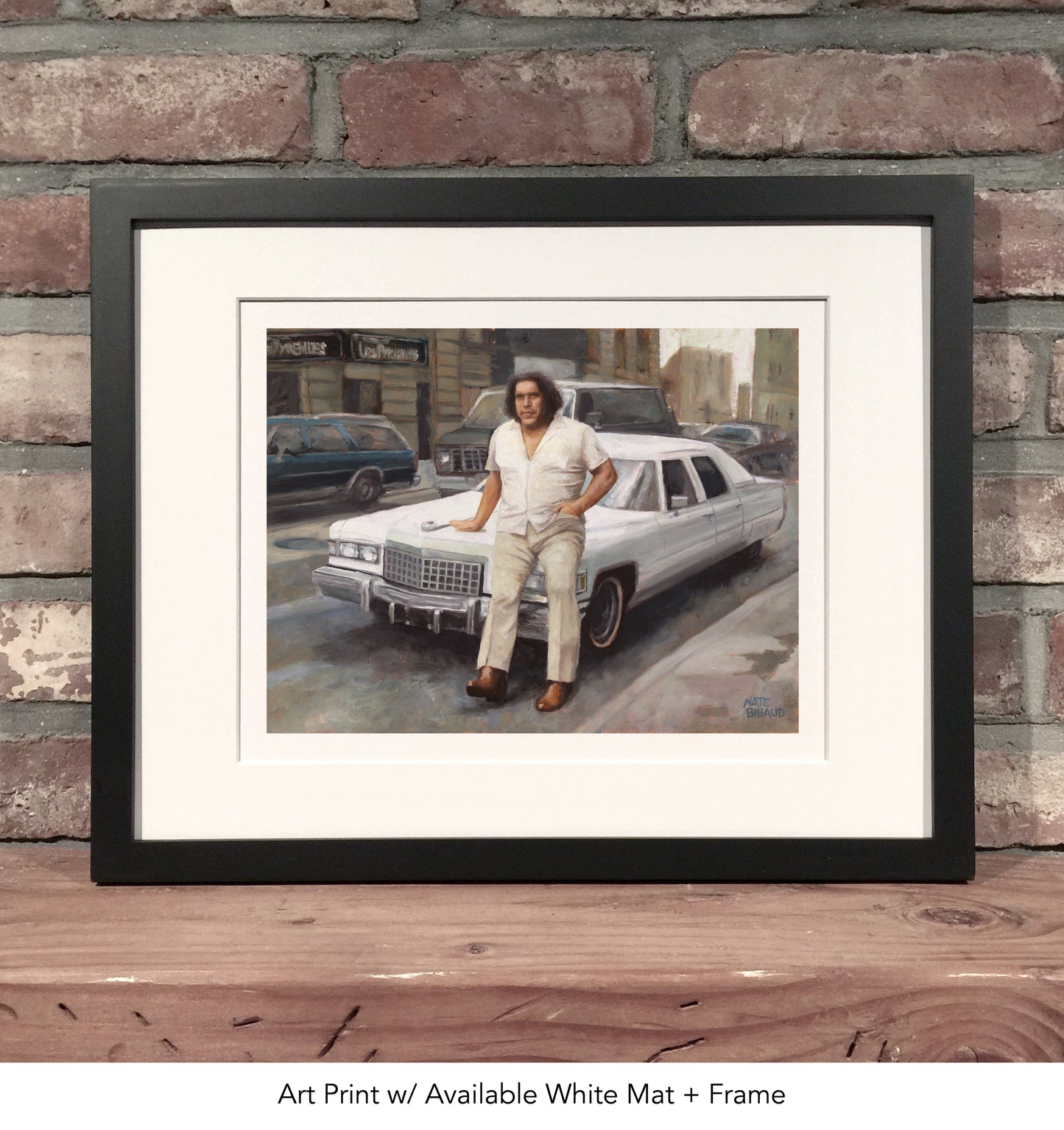 ANDRE THE GIANT // Oil Painting