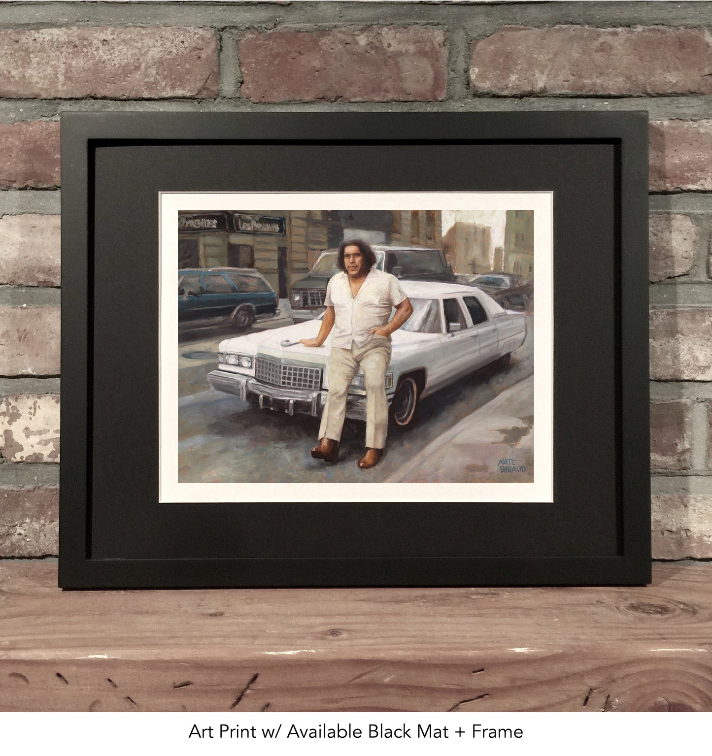 ANDRE THE GIANT // Oil Painting