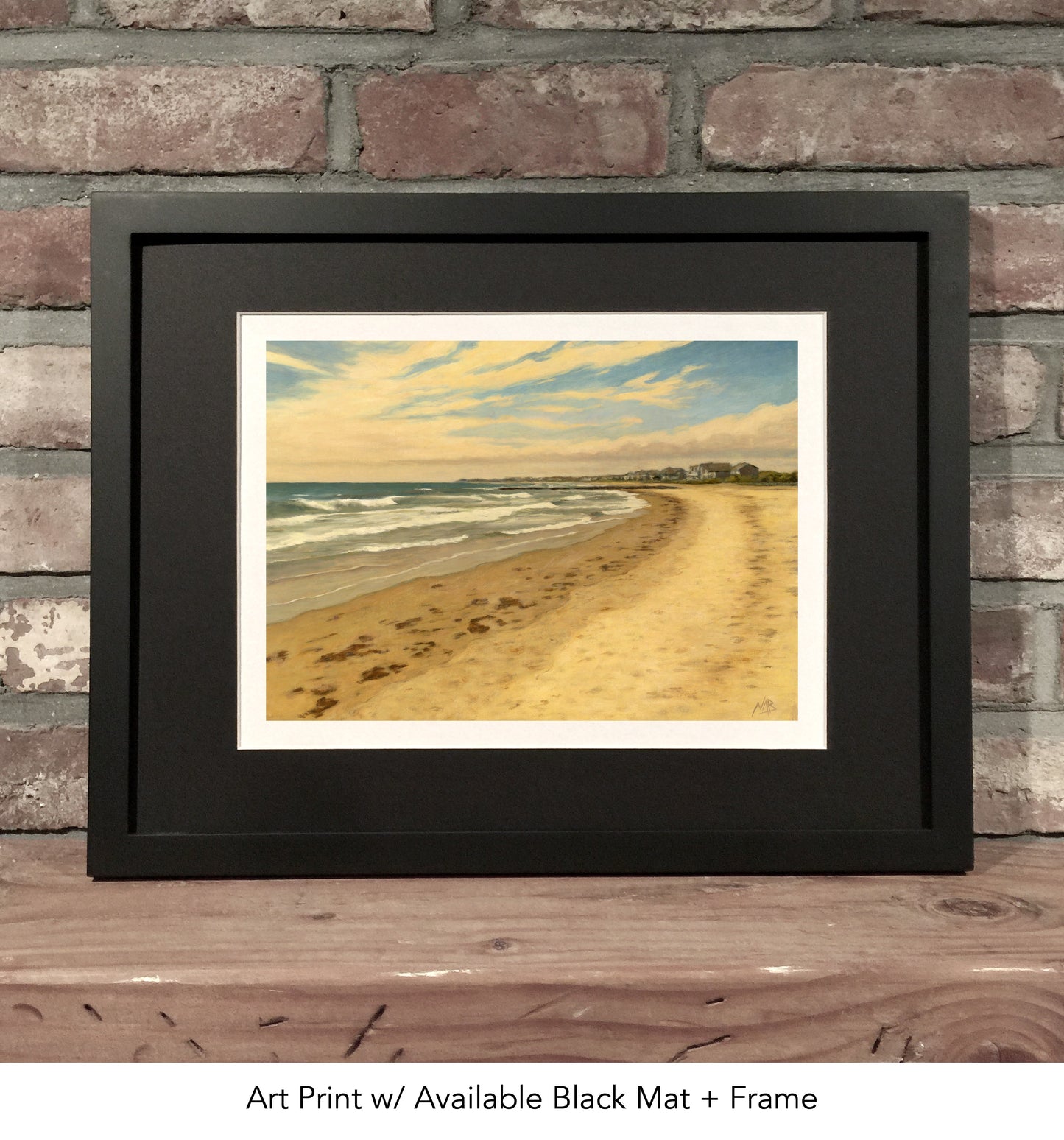 RYE BEACH, NH // Oil Painting