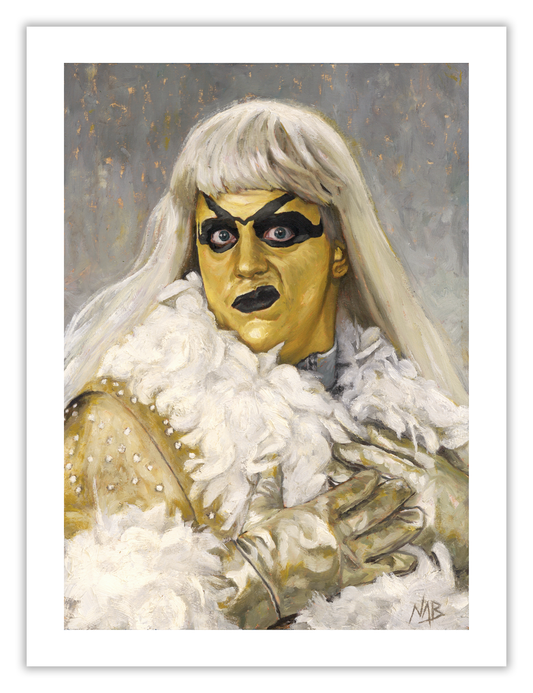 GOLDUST // Oil on Paper - 9”x12” *ORIGINAL PAINTING*