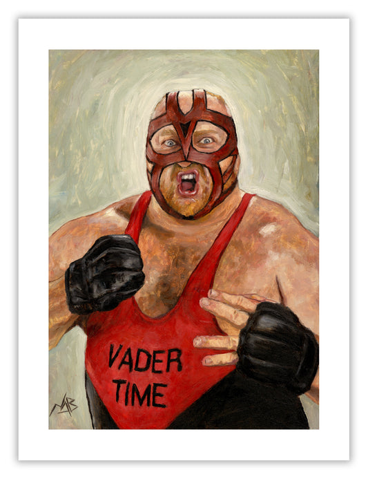VADER // Oil on Paper - 9”x12” *ORIGINAL PAINTING*