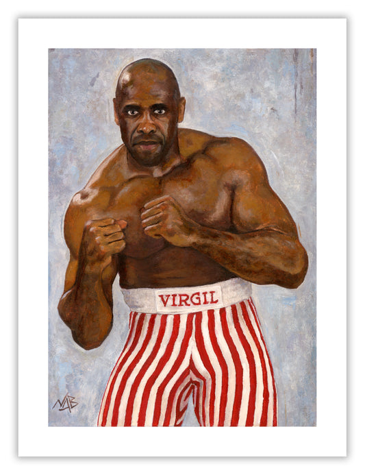 VIRGIL // Oil on Paper - 9”x12” *ORIGINAL PAINTING*