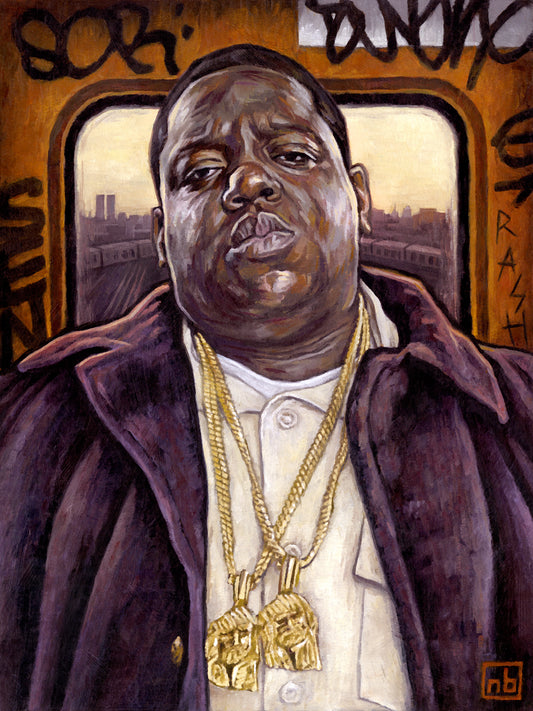 NOTORIOUS B.I.G.  // Oil Painting