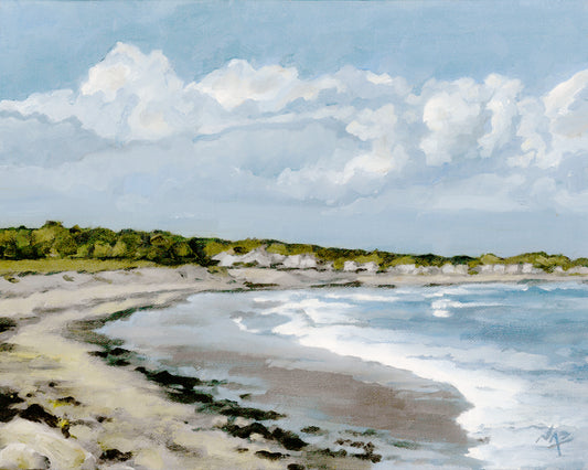 RYE BEACH, NH // Oil Painting