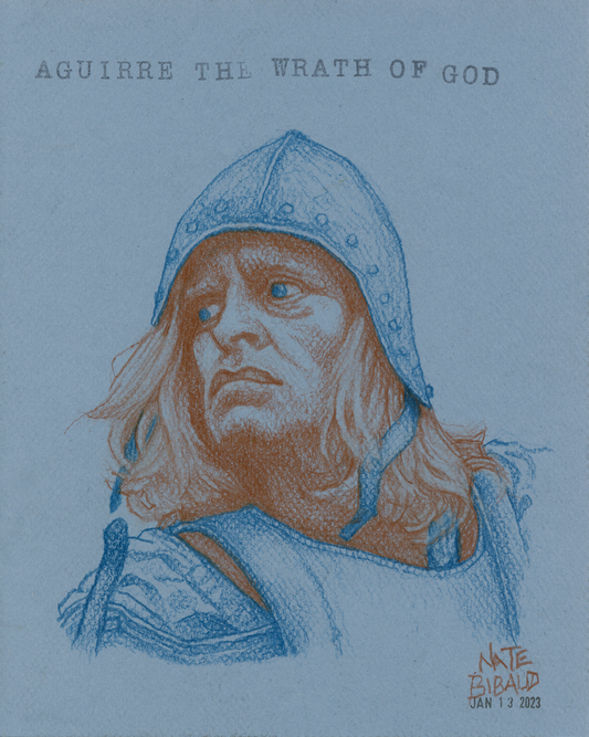 AGUIRRE, THE WRATH OF GOD // Colored Pencil Drawing