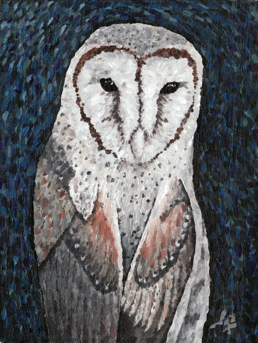OWL // Acrylic Painting