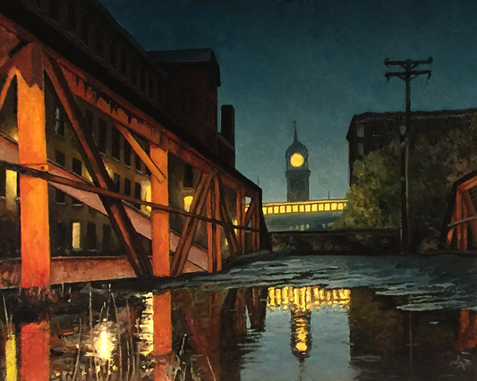 LAWRENCE MA // Oil Painting