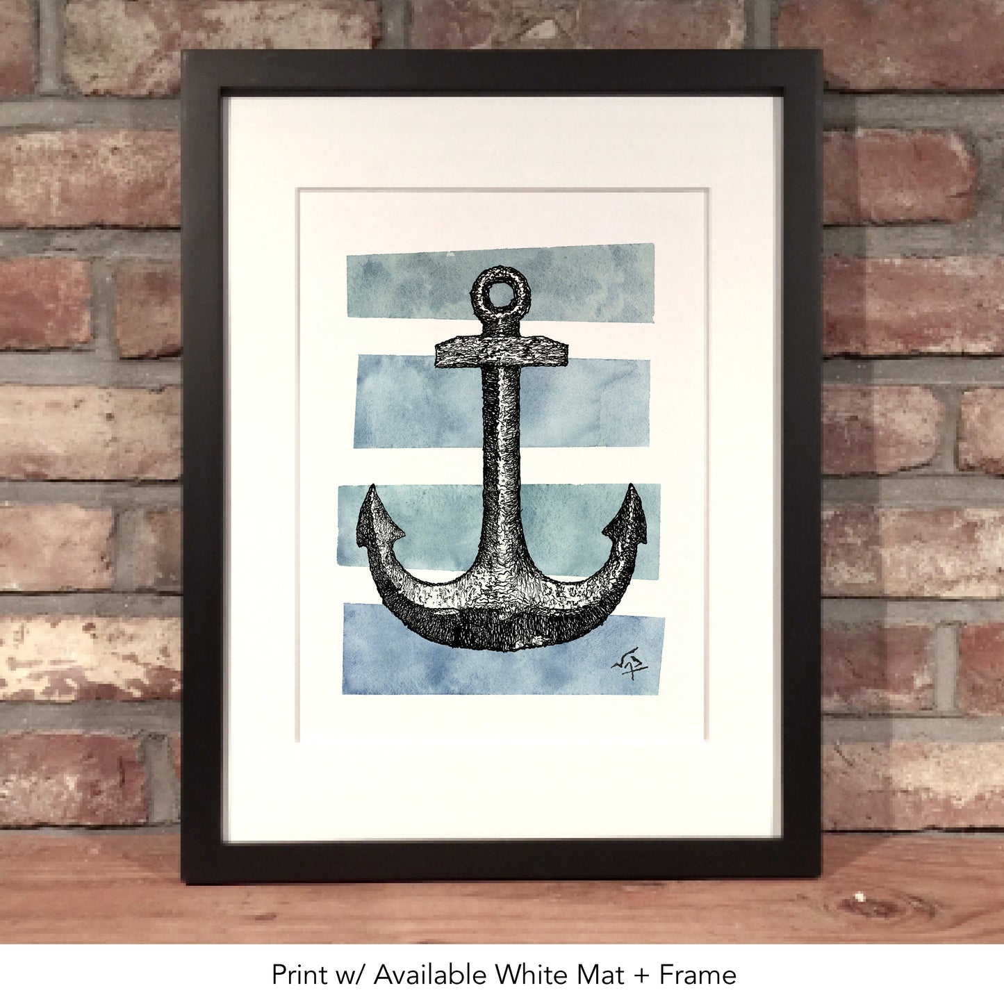 ANCHOR // Ink and Watercolor