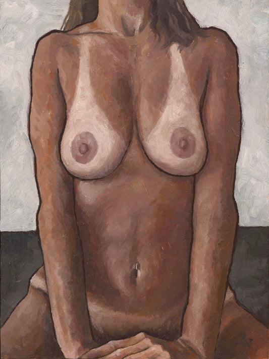 NUDE WOMAN // Oil Painting