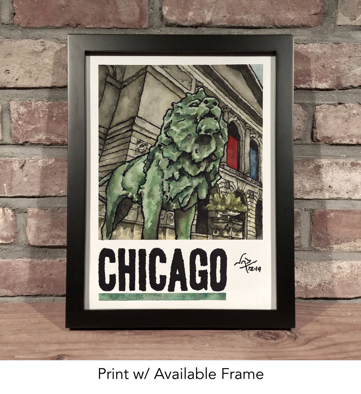 CHICAGO ART INSTITUTE // Ink & Watercolor